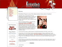 Tablet Screenshot of kirkintillochplayers.co.uk